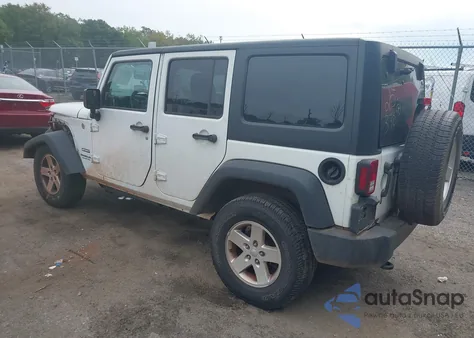2017 Jeep Wrangler Unlimited Sport 4X4 from USA, damaged, VIN 1C4HJWDG6HL601529